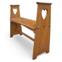 An Arts and Crafts hall seat - Thumbnail 1