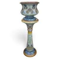 Martin Harradine for Royal Doulton. A Jardiniere and stand probably - Thumbnail 1