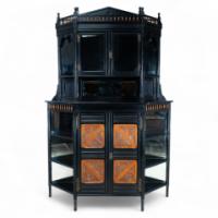 Aesthetic Movement Cabinet by William Watt in the Style of E. W. Godwin