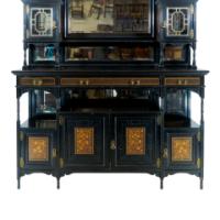 Henry William Batley for Gillow and Co. – Large Aesthetic Movement Cabinet - Thumbnail 10