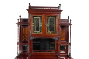 Henry William Batley for Gillow and Co. – Aesthetic Movement Walnut Cabinet - Thumbnail 3