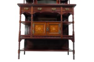 Henry William Batley for Gillow and Co. – Aesthetic Movement Walnut Cabinet - Thumbnail 4