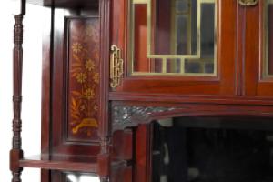 Henry William Batley for Gillow and Co. – Aesthetic Movement Walnut Cabinet - Thumbnail 10