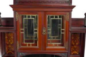 Henry William Batley for Gillow and Co. – Aesthetic Movement Walnut Cabinet - Thumbnail 6