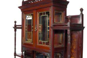 Henry William Batley for Gillow and Co. – Aesthetic Movement Walnut Cabinet - Thumbnail 7