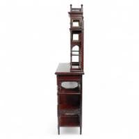 Henry William Batley for Gillow and Co. – Aesthetic Movement Walnut Cabinet - Thumbnail 2