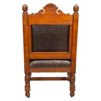 Bruce Talbert for Gillow and Co., attributed – Gothic Revival Oak Armchair - Thumbnail 6