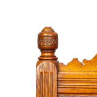 Bruce Talbert for Gillow and Co., attributed – Gothic Revival Oak Armchair - Thumbnail 11