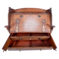 Arts and Crafts Oak Bureau by George Montague Ellwood for J. S. Henry - Thumbnail 11