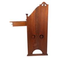 Arts and Crafts Oak Bureau by George Montague Ellwood for J. S. Henry - Thumbnail 6