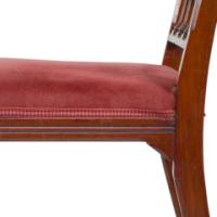 Attributed to Charles Bevan. Gothic Revival Side Chair with Scroll Carvings - Thumbnail 16