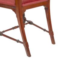 Attributed to Charles Bevan. Gothic Revival Side Chair with Scroll Carvings - Thumbnail 23