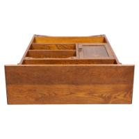 Wylie and Lochhead, in the style of. Arts and Crafts oak bookcase with cupboard - Thumbnail 9