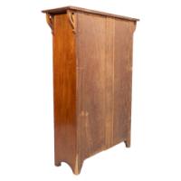 Wylie and Lochhead, in the style of. Arts and Crafts oak bookcase with cupboard - Thumbnail 7