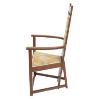 M. H. Baillie Scott, attributed. Three Arts and Crafts High-back oak armchairs - Thumbnail 10