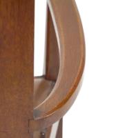 M. H. Baillie Scott, attributed. Three Arts and Crafts High-back oak armchairs - Thumbnail 32