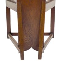 M. H. Baillie Scott, attributed. Three Arts and Crafts High-back oak armchairs - Thumbnail 33