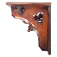A. W. N. Pugin, in the style of. Gothic Revival oak bracket or wall shelf - Thumbnail 11