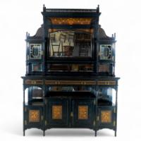 Henry William Batley for Gillow and Co. – Large Aesthetic Movement Cabinet - Thumbnail 1
