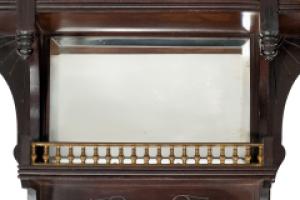 E. W. Godwin, In the Style of. Aesthetic Movement Japonesque Walnut Shelf - Thumbnail 8