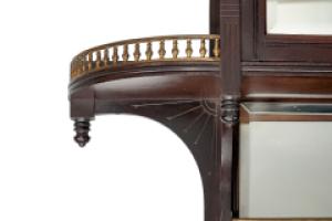 E. W. Godwin, In the Style of. Aesthetic Movement Japonesque Walnut Shelf - Thumbnail 7