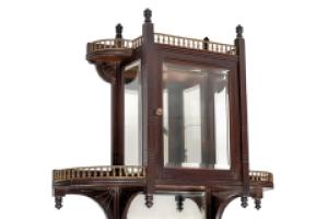 E. W. Godwin, In the Style of. Aesthetic Movement Japonesque Walnut Shelf - Thumbnail 10