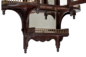 E. W. Godwin, In the Style of. Aesthetic Movement Japonesque Walnut Shelf - Thumbnail 18