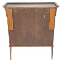 Arts and Crafts Oak Wall Cabinet with Carved Floral Decoration - Thumbnail 17