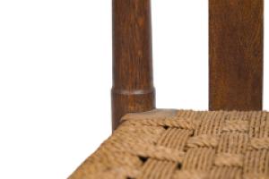 Liberty & Co., William Birch. Arts and Crafts Child’s Chair with Seagrass - Thumbnail 11