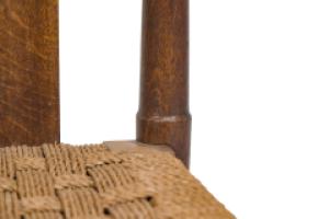 Liberty & Co., William Birch. Arts and Crafts Child’s Chair with Seagrass - Thumbnail 12