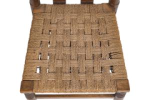 Liberty & Co., William Birch. Arts and Crafts Child’s Chair with Seagrass - Thumbnail 10