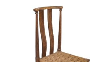 Liberty & Co., William Birch. Arts and Crafts Child’s Chair with Seagrass - Thumbnail 7
