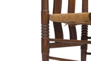 Liberty & Co., William Birch. Arts and Crafts Child’s Chair with Seagrass - Thumbnail 20