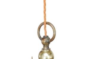W. A. S. Benson, In the Style of. Arts and Crafts Copper & Brass Ceiling Light - Thumbnail 2