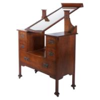 Liberty & Co., Attributed. Arts and Crafts Oak Dressing Table - Thumbnail 6