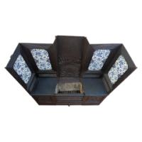 Thomas Jeckyll for Barnard Bishop & Barnard. Aesthetic Movement Cast Iron Fireplace - Thumbnail 2