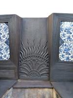 Thomas Jeckyll for Barnard Bishop & Barnard. Aesthetic Movement Cast Iron Fireplace - Thumbnail 4