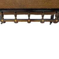 Lambs of Manchester, W. J. Estall. Aesthetic Movement Ebonized Settee - Thumbnail 18