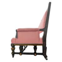 Lambs of Manchester, W. J. Estall. Aesthetic Movement Ebonized Settee - Thumbnail 6