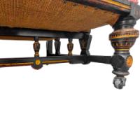 Lambs of Manchester, W. J. Estall. Aesthetic Movement Ebonized Settee - Thumbnail 19