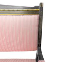 Lambs of Manchester, W. J. Estall. Aesthetic Movement Ebonized Settee - Thumbnail 12