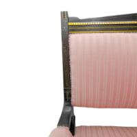 Lambs of Manchester, W. J. Estall. Aesthetic Movement Ebonized Settee - Thumbnail 15