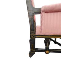 Lambs of Manchester, W. J. Estall. Aesthetic Movement Ebonized Settee - Thumbnail 17