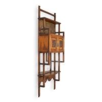 E. W. Godwin. An Anglo-Japanese Walnut Wall Cabinet