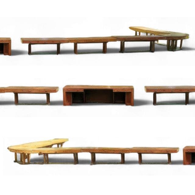 A Unique Set of 13 Desks Commissioned by the Council of the Royal College of Surgeons London