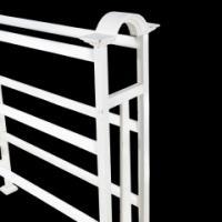 A Glasgow School towel rail in the style of G. M. Ellwood, probably made by J. S. Henry - Thumbnail 15