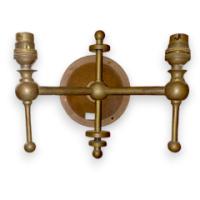 A Twin Arm Single Wall Light (c.1910) - Thumbnail 1