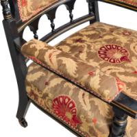 Bruce Talbert for Gillow and Co., attributed – Aesthetic Ebonised Armchair - Thumbnail 12