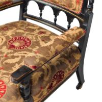 Bruce Talbert for Gillow and Co., attributed – Aesthetic Ebonised Armchair - Thumbnail 10