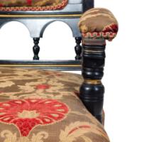 Bruce Talbert for Gillow and Co., attributed – Aesthetic Ebonised Armchair - Thumbnail 11